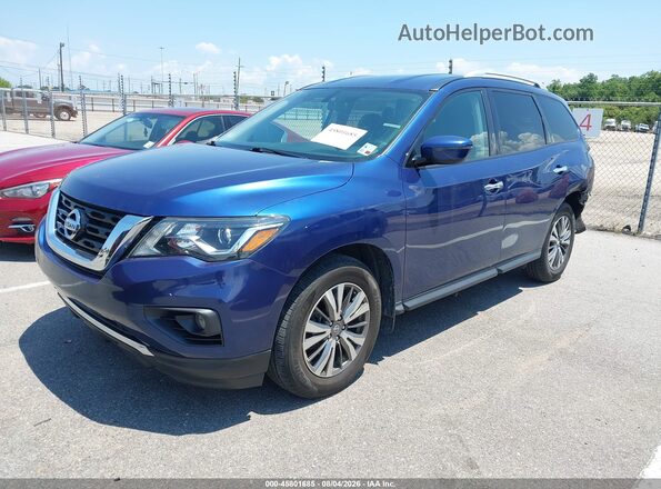 5N1DR2BM7LC601374 2020 NISSAN PATHFINDER Blue Front left