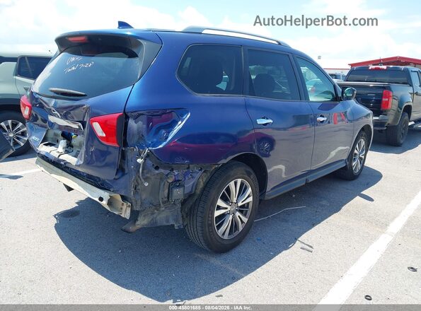 5N1DR2BM7LC601374 2020 NISSAN PATHFINDER Blue Rear right