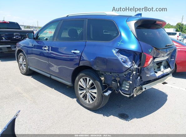 5N1DR2BM7LC601374 2020 NISSAN PATHFINDER Blue Rear left
