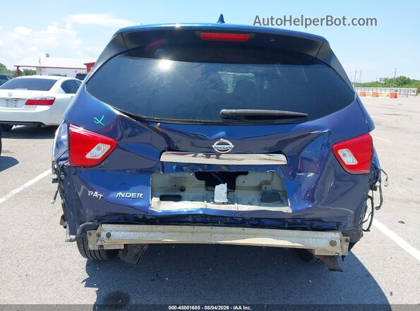 5N1DR2BM7LC601374 2020 NISSAN PATHFINDER Blue Front view