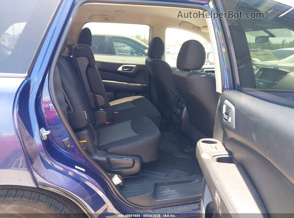 5N1DR2BM7LC601374 2020 NISSAN PATHFINDER Blue VIN sticker view