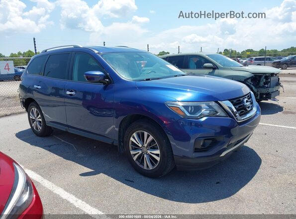 5N1DR2BM7LC601374 2020 NISSAN PATHFINDER Blue 360 interior view