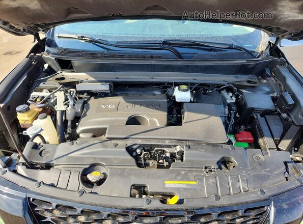5N1DR2BM7LC629062 2020 NISSAN PATHFINDER Charcoal ძრავის განყოფილების ხედი