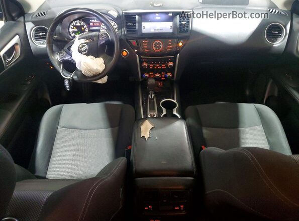 5N1DR2BM8LC633394 2020 NISSAN PATHFINDER Black Вид панелі приладів