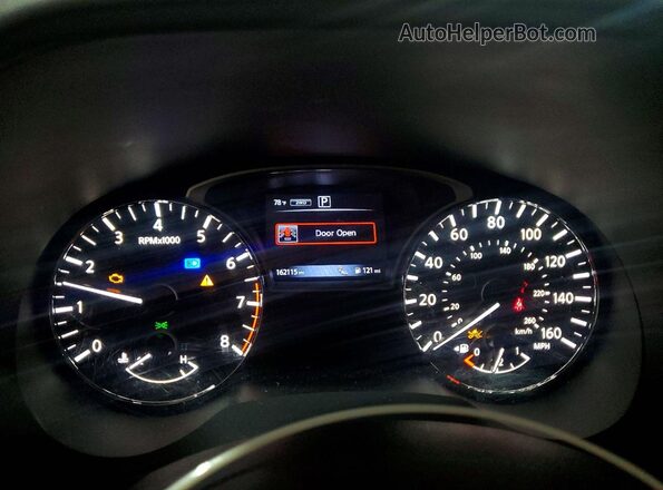 5N1DR2BM8LC633394 2020 NISSAN PATHFINDER Black Вид щитка приладів