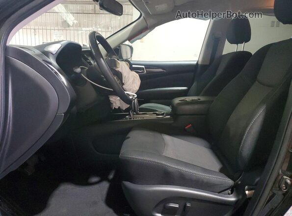 5N1DR2BM8LC633394 2020 NISSAN PATHFINDER Black Вид салону спереду