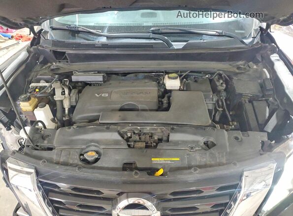 5N1DR2BM8LC633394 2020 NISSAN PATHFINDER Black Вид підкапотного простору