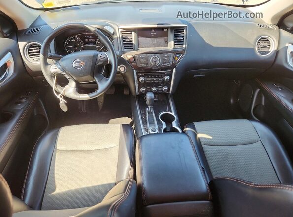 5N1DR2BM9LC628513 2020 NISSAN PATHFINDER Черный Вид панели приборов
