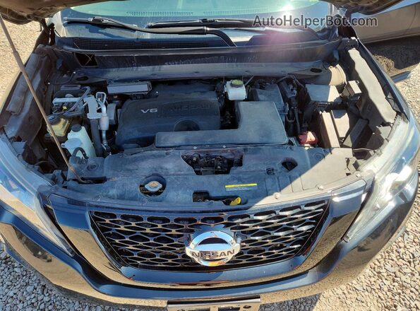 5N1DR2BM9LC628513 2020 NISSAN PATHFINDER Черный Вид подкапотного пространства