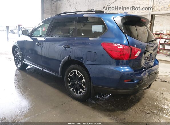 5N1DR2BM9LC649815 2020 NISSAN PATHFINDER Blue Задня ліва чверть