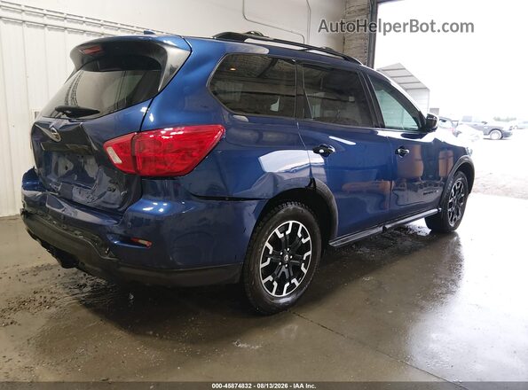5N1DR2BM9LC649815 2020 NISSAN PATHFINDER Blue Задня права чверть