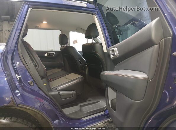 5N1DR2BM9LC649815 2020 NISSAN PATHFINDER Blue Вид наклейки з VIN-кодом