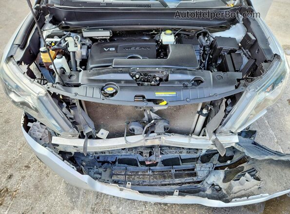 5N1DR2BMXLC608416 2020 NISSAN PATHFINDER Серебряный Вид подкапотного пространства