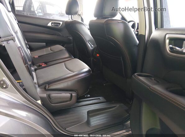 5N1DR2BN0LC592929 2020 NISSAN PATHFINDER Gray VIN sticker view