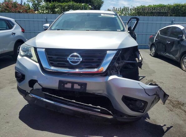 5N1DR2BN0LC601046 2020 NISSAN PATHFINDER Silver Front view