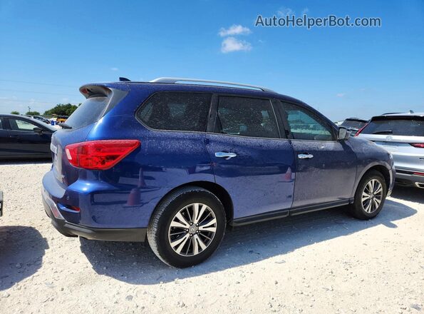 5N1DR2BN0LC605128 2020 NISSAN PATHFINDER Blue Задня права чверть