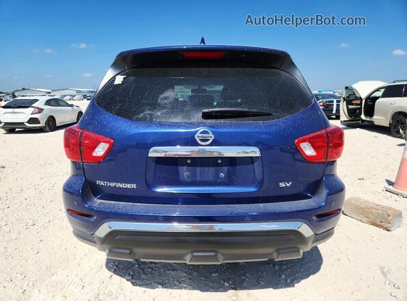 5N1DR2BN0LC605128 2020 NISSAN PATHFINDER Blue Вид ззаду