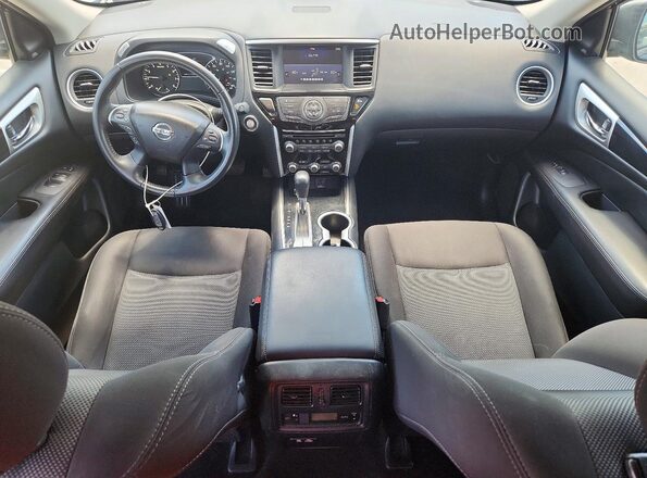 5N1DR2BN2LC603347 2020 NISSAN PATHFINDER Black Առջևի վահանակի տեսք