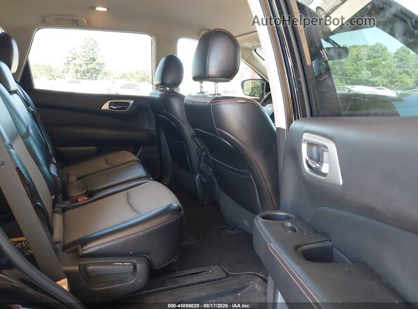 5N1DR2BN2LC605244 2020 NISSAN PATHFINDER Black VIN კოდის სტიკერის ხედი
