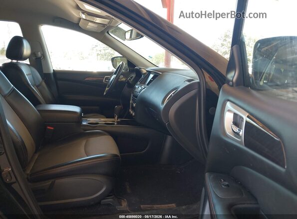 5N1DR2BN2LC605244 2020 NISSAN PATHFINDER Black წინა სალონის ხედი