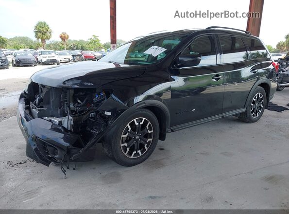 5N1DR2BN2LC643251 2020 NISSAN PATHFINDER Black Vista tres cuartos delantera izquierda