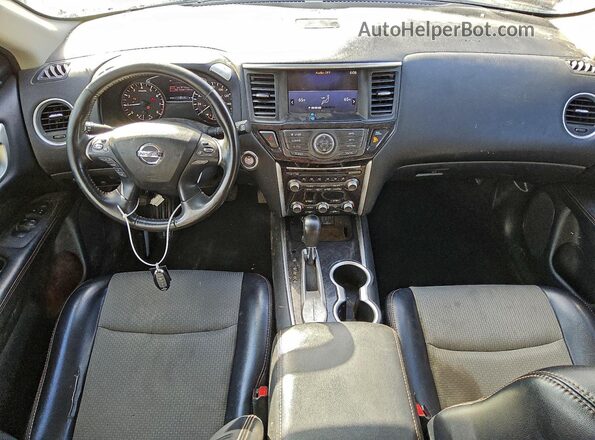 5N1DR2BN3LC577129 2020 NISSAN PATHFINDER Серый Вид панели приборов