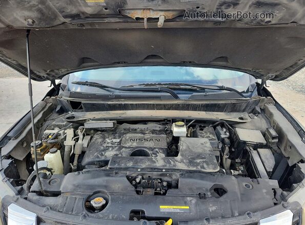 5N1DR2BN3LC635188 2020 NISSAN PATHFINDER Black ძრავის განყოფილების ხედი