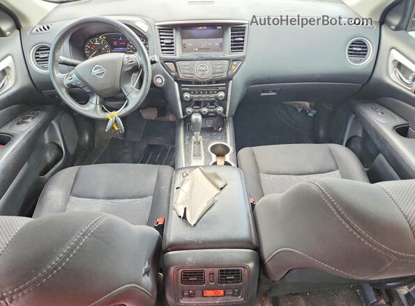 5N1DR2BN3LC635188 2020 NISSAN PATHFINDER Black წინა პანელის ხედი