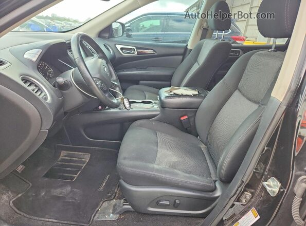 5N1DR2BN3LC635188 2020 NISSAN PATHFINDER Black წინა სალონის ხედი