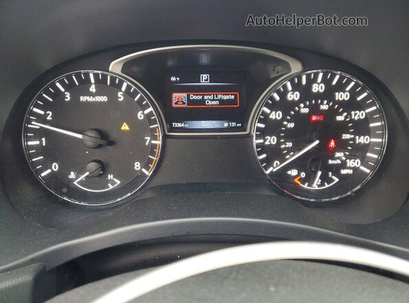 5N1DR2BN4LC627956 2020 NISSAN PATHFINDER Black Vista del cuadro de instrumentos