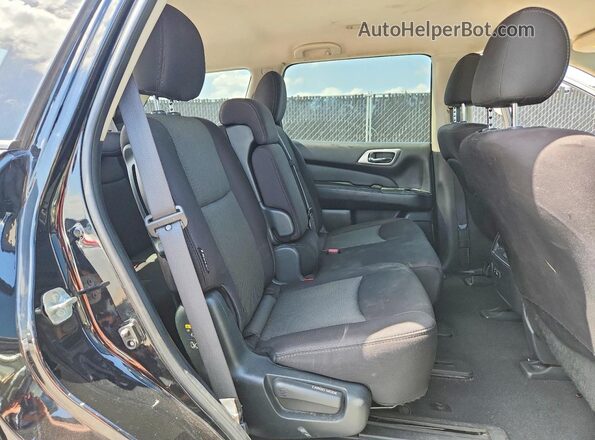 5N1DR2BN6LC615954 2020 NISSAN PATHFINDER Black Widok wnętrza z tyłu
