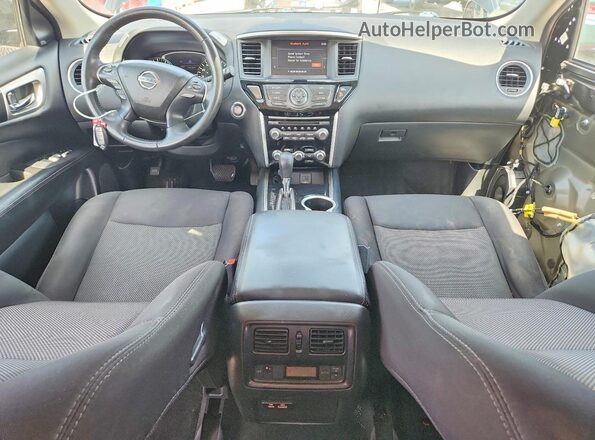 5N1DR2BN6LC615954 2020 NISSAN PATHFINDER Black Widok deski rozdzielczej