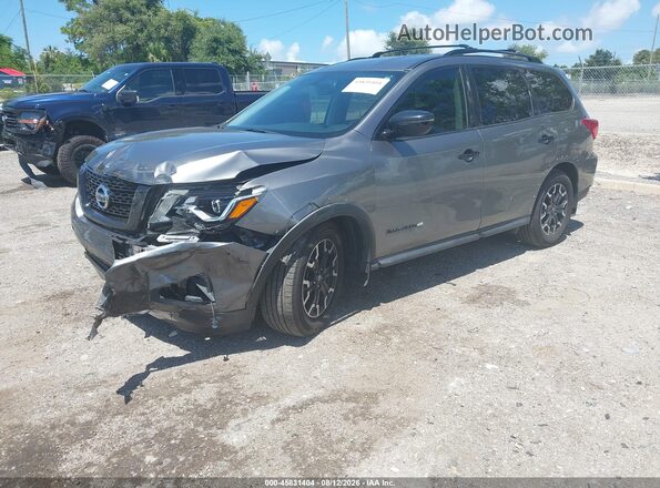 5N1DR2BN7LC607846 2020 NISSAN PATHFINDER Серый Передняя левая четверть