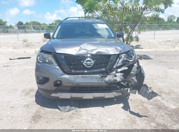 5N1DR2BN7LC607846 2020 NISSAN PATHFINDER Серый Вид щитка приборов