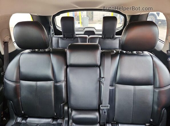 5N1DR2CM2LC614869 2020 NISSAN PATHFINDER Black უკანა სავარძლების ხედი