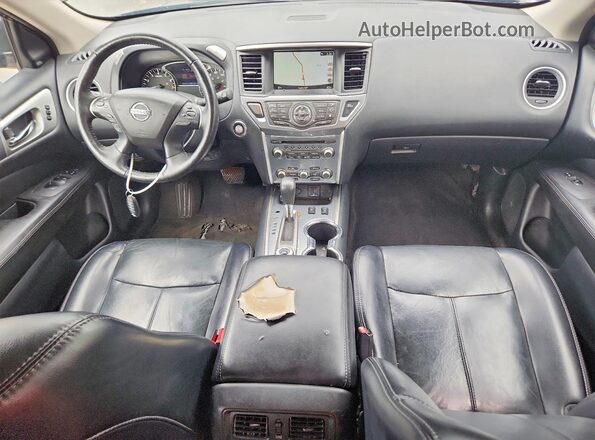 5N1DR2CM2LC614869 2020 NISSAN PATHFINDER Black წინა პანელის ხედი