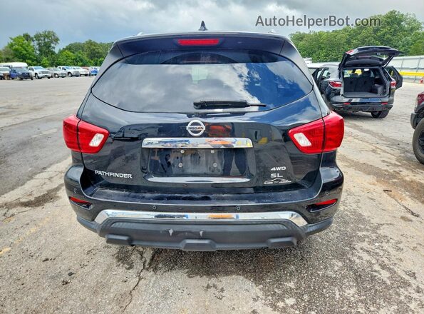 5N1DR2CM2LC614869 2020 NISSAN PATHFINDER Black უკანა ხედი