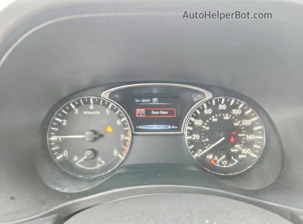 5N1DR2CM3LC583969 2020 NISSAN PATHFINDER White Instrument cluster view
