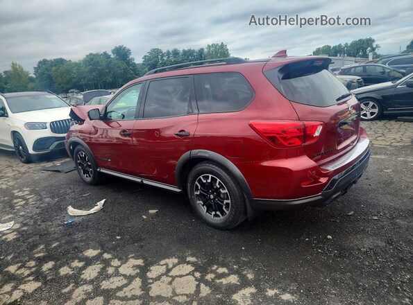 5N1DR2CM3LC597368 2020 NISSAN PATHFINDER Red Rear left