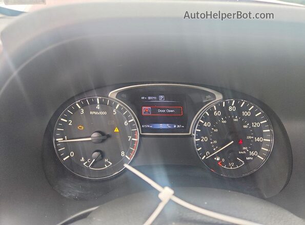 5N1DR2CM3LC597368 2020 NISSAN PATHFINDER Red Instrument cluster view