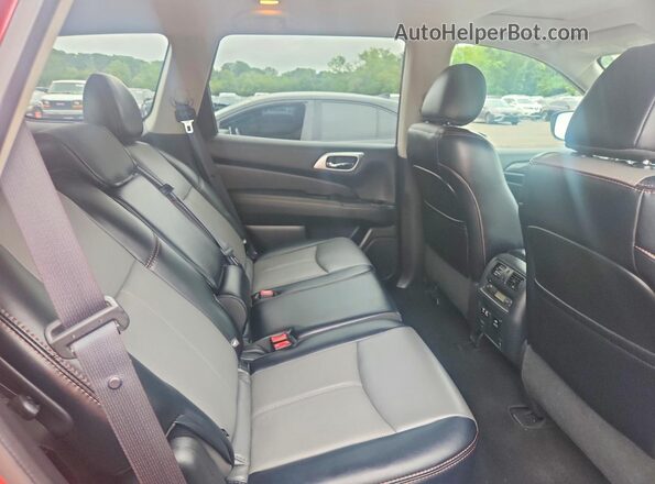 5N1DR2CM3LC597368 2020 NISSAN PATHFINDER Red Rear interior view