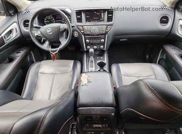 5N1DR2CM4LC631902 2020 NISSAN PATHFINDER Silver Առջևի վահանակի տեսք