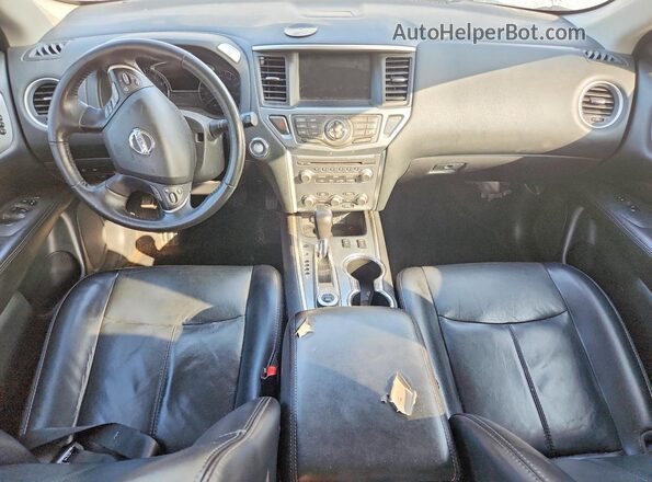 5N1DR2CM4LC633391 2020 NISSAN PATHFINDER Black წინა პანელის ხედი
