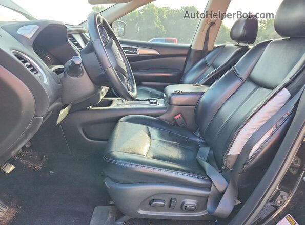 5N1DR2CM4LC633391 2020 NISSAN PATHFINDER Black წინა სალონის ხედი
