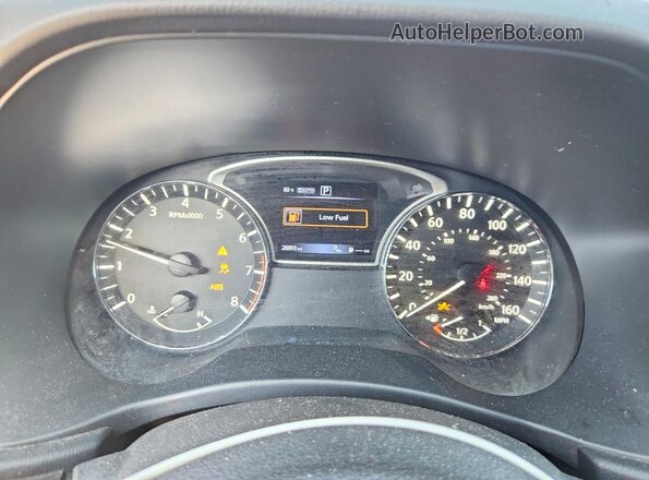 5N1DR2CM5LC631603 2020 NISSAN PATHFINDER Red Widok zestawu wskaźników