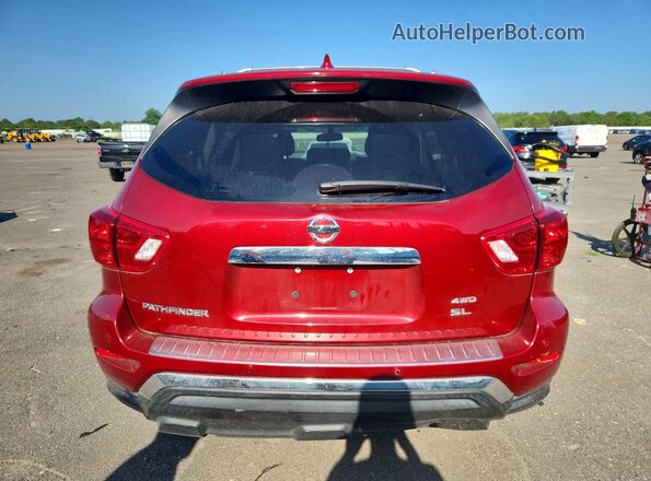 5N1DR2CM5LC631603 2020 NISSAN PATHFINDER Red Widok z tyłu