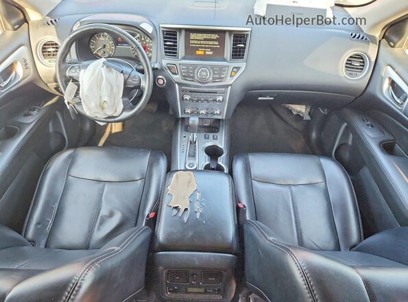 5N1DR2CM5LC631603 2020 NISSAN PATHFINDER Red Widok deski rozdzielczej