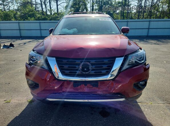 5N1DR2CM5LC631603 2020 NISSAN PATHFINDER Red Widok z przodu
