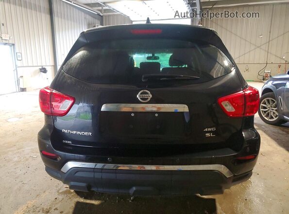 5N1DR2CM8LC610728 2020 NISSAN PATHFINDER Черный Вид салона спереди