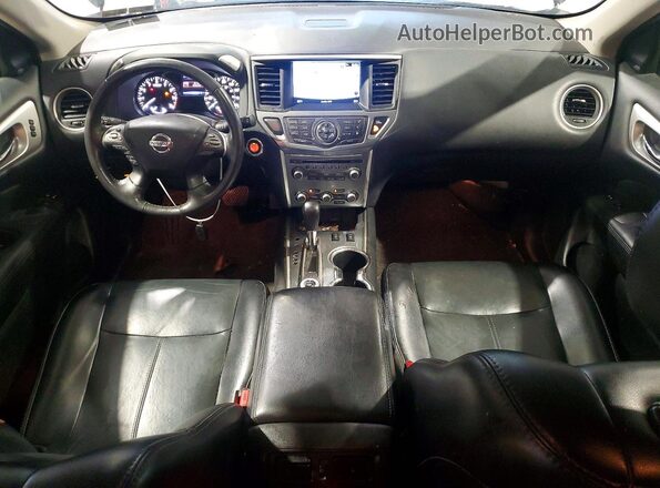 5N1DR2CM8LC610728 2020 NISSAN PATHFINDER Черный Вид щитка приборов